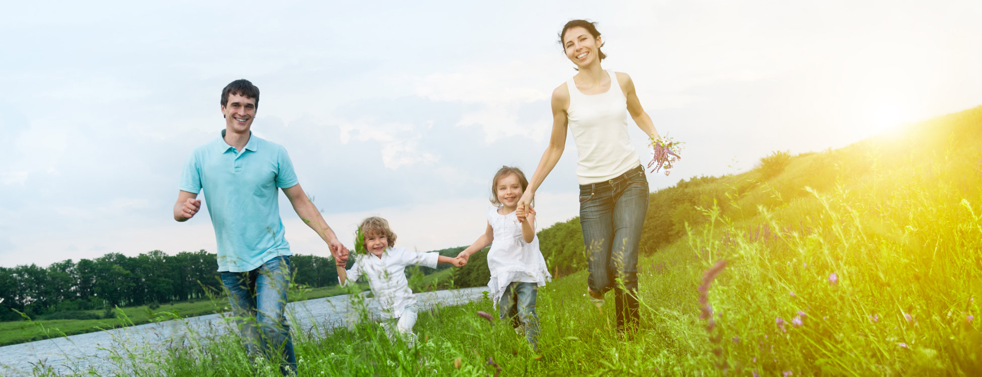 Springfield Central Chiropractor Family Walking